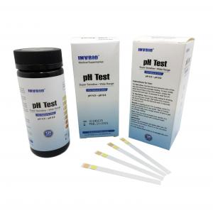 China One Step Urinalysis 4.5 - 9.0 Urine Ph Test Strips 100 At Home supplier