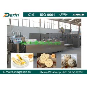 China Peanut brittle Cereal Bar Forming And Cutting Machine Controlled by Siemens PLC supplier