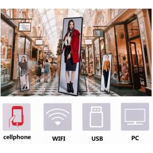 RGB Color Indoor Poster Advertising Display Stands For Supermarket Hotels Restaurants