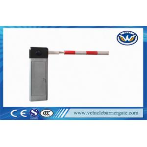 China Computer Control Automatic road barrier gate With Loop Detector , Round Boom supplier