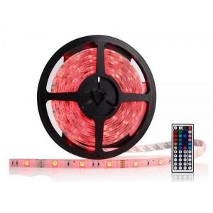 China Self Adhesive Flexible LED Strip Lights 5M Full Color Changing Ribbon SMD 5050 supplier