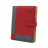 China PU Leather Ring Binder Journal , Middle Size Refillable Planners Organizers on sale