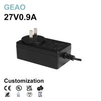 China 27V 0.9A Wall Mounted Power Adapters For Factory Showroom Neon Flex Outdoor Cctv Camera Barcode Printer on sale