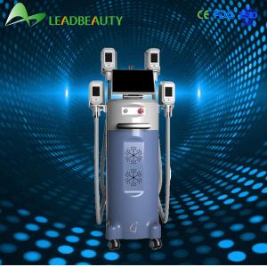 China cryolipolysis machine with 4 treatment handles hot sale supplier