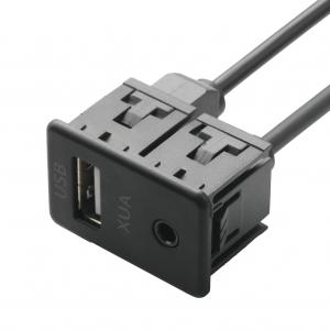 China ISOBUS AUX male Extension Cable Jack 3.5mm Stereo For O Jack USB Socket Cable supplier