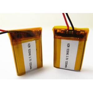 China Mobile Phones Lithium Polymer Battery 3.7v 1200mah Lipo Battery With PCM 103040 supplier