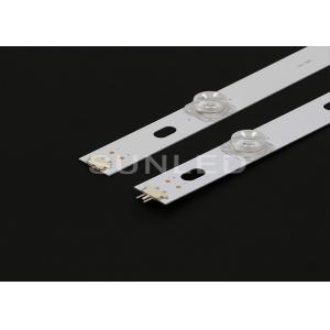 42 Inch Flat Screen TV Backlight Strip Square Lens Cold White Color 4A / 4B For LG