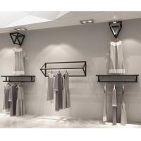 China Retail Store Clothing Racks / Wall Shelf Clothes Rack With Different Design on sale