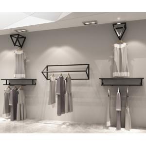 China Retail Store Clothing Racks / Wall Shelf Clothes Rack With Different Design supplier