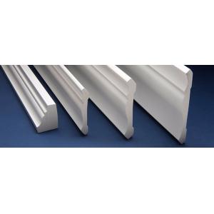 China Fireproof Recyclable PVC Skirting Board Profiles For Indoor Decoration supplier