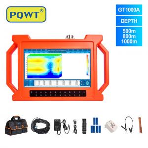 China PQWT GT1000A Geological Exploration Equipment Long Range Water Detector 18 Channels supplier