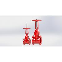 China Flanged Type UL / FM Gate Check Valve With Less Operation Torgue / Abrasion Resistance on sale