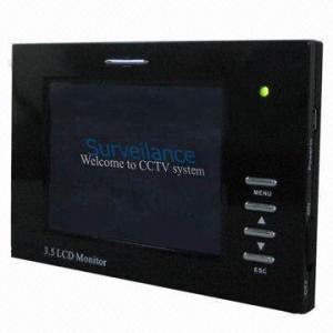 China CCTV Portable Security LCD Monitor, High-quality 3.5-inch TFT on sale 