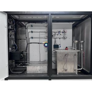 China El elemento calefactor es el horno de caja de atmósfera de alta temperatura tipo Hbf80-17nh con bobina de alambre de molibdeno en forma de U wholesale