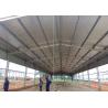 Light Weight Steel Frame Structure Hot Dip Galvanized Surface Treatment