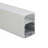 China canal de aluminio llevado 6063 100lm/W con la cubierta para hacia arriba y hacia abajo encender perfil llevado wholesale