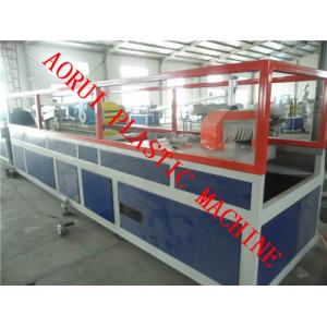 China Handrail Plastic Extrusion Line , Wood Plastic Composite Decking Profile Extruder supplier