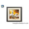 China 5D Effect Animals Lenticular Photo Printing , Horse Animal Print Lenticular MDF Frame wholesale