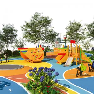 Top quality school outdoor wooden playground equipment suppliers from China