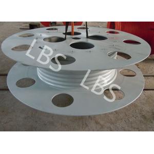 Carbon Steel Alloy Steel Wire Rope Winch Drum For Cable Laying