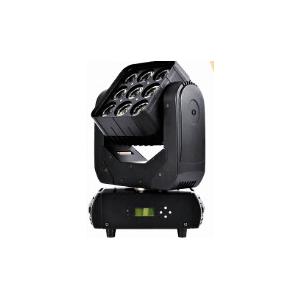 Led 9X10w Matrix Moving Head Wash Light RGBW 4In1 For Entertainment