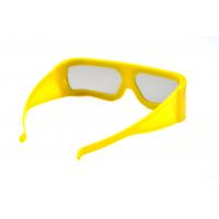 China Big Size Linear Polarized 3D Glasses , Movie Theater 3D Glasses on sale