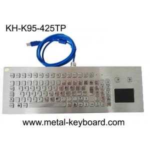 China PS/2 USB Desktop IP65 Stainless Steel Keyboard supplier