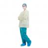 China OEM Hospital Scrub Suit , Disposable Dental Lab Jackets Knit Collar wholesale