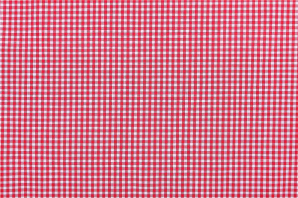 86% Cotton Natural Fabric Red Checkered Tablecloth , Full Sizes Picnic Checkered