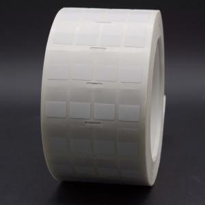 19x20-9mm Adhesive Cable Labels 2mil White Matte Translucent Water Resistant Vinyl Cable Label