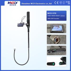 China IP68 Flexible Under Vehicle Inspection Camera LCD Display DVR Function supplier