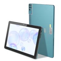 China 256ROM 10 Inch Tablet PC Dual 5MP+8MP Camera Quad Core Blue With Keywords Case on sale