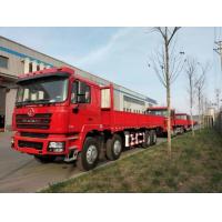China Fuel Tank 400L Truck Lorry SHACMAN F3000 8x4 Lorry 375Hp Neon Red on sale