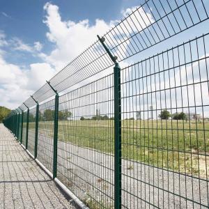 China Framework Welded Mesh Fencing 1800x3000MM Railway Security Fencing supplier