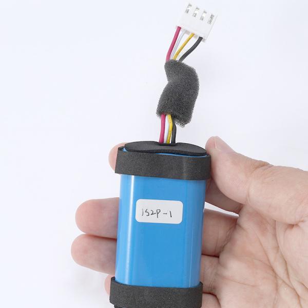 18650 1S2P Rechargeable Lithium Battery Pack 3.7V 6800mAh For LED Light