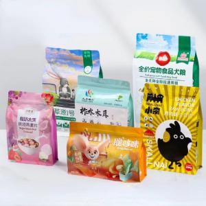 China Custom Logo Plastic Vacuum Packaging Bag , Anti Fog Dry Food Packaging Bag supplier