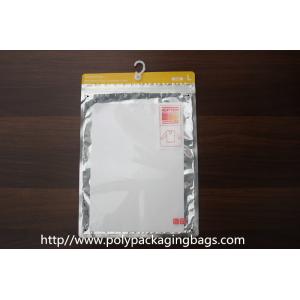 Small Compounded Clear Poly Bags With Hangers Or Hook For T – Shirt / Sleeve