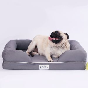 China ポリエステル洗濯できる61*47*15cm記憶泡犬のソファーPlushペット ベッド/ペット ベッド supplier