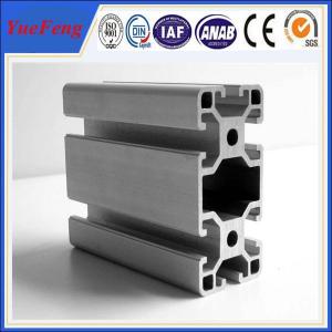 Manufacture 99% pure alloy 6063 v-slot industrial aluminum profile, OEM ODM China aluminum