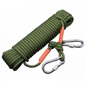 China Umbrella Rope 8mm Rope Steel Wire Core Fire Escape Rope Floor Climbing Self Rescue Rope Military supplier