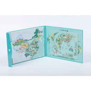 China Earth Map Magnetic Jigsaw Puzzle Board Personalised For 3 Years Old supplier