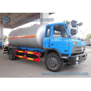 China 12000L Lpg Tanker Truck  / Lpg Gas Tanker Truck 1mm Rust Thickness For Lpg Cylinder supplier