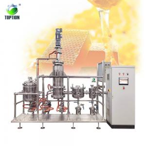 China Honey Propolis Purification Wiped Film Evaporator Short Path Vacuum Distillation supplier