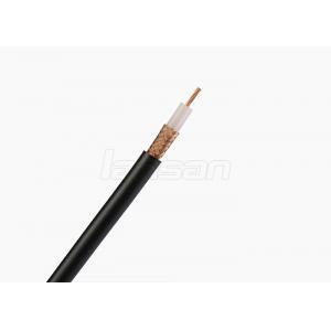75 OHM Coaxial Cable RG59 , 96 Braiding Bare Copper CATV Coaxial Cable
