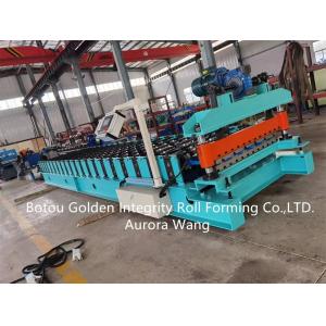Auto Roof Panel Roll Forming Machine Steel Trapezoidal Sheet Roll Forming Machine