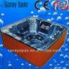 China 1220 Liters Water Capacity, Portable Massage Bathtub Outdoor Spas, 2250 * 2250 * 940mm wholesale