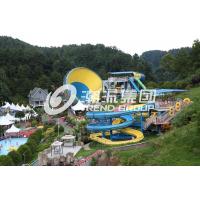 China FRP Aqua Park Equipment For Adult , Customized Tornado Slide / Fiberglass Water Slide on sale