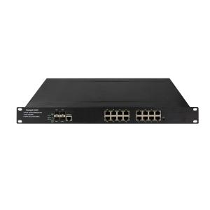 China 16RJ45 4SFP 10gb POE Industrial Managed Switch 10/100/1000Mbps supplier