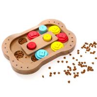 China Wooden Dog Puzzle Toys Interactive Toy Customized Color on sale