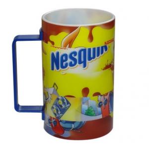 Freeuni Food Safe Puzzle Mug, 3D Lenticular Printing Kids Plastic Mug